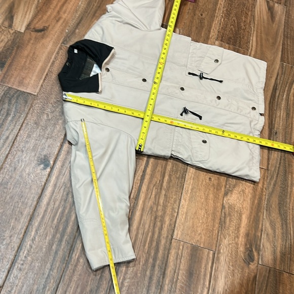 Vintage London Fog Cream Utility Jacket …009-Hanger - Picture 15 of 15